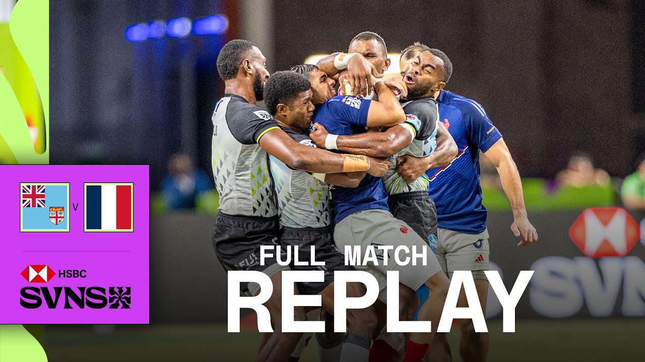 Bringing the POWER for gold 💪 | Fiji v France | HSBC SVNS Singapore 2026 | Full Match Replay