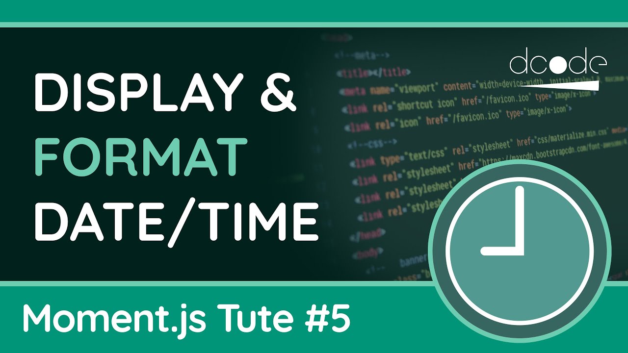 Subtract & Manipulate Time - Moment.js Tutorial #4 - YouTube