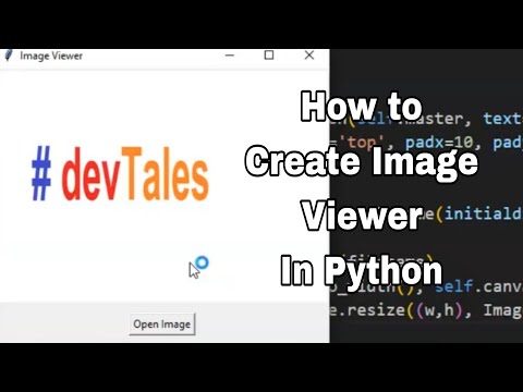 How to create An Image Viewer in python