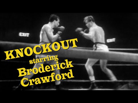 Knockout (TV-1953) BRODERICK CRAWFORD