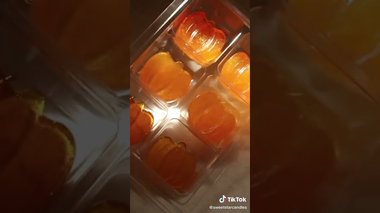 🍂🕯️🎃Fall Jelly Wax Melt 🤎ೀSweetStarCandles.com 