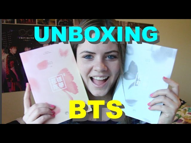 UNBOXING] BTS In The Mood For Love Part 2 (Peach & Blue Versions