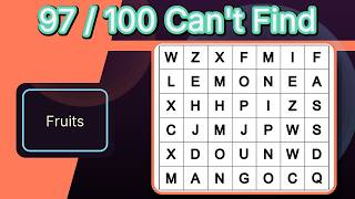 Brain Training Puzzle | Find the Hidden Words screenshot 3