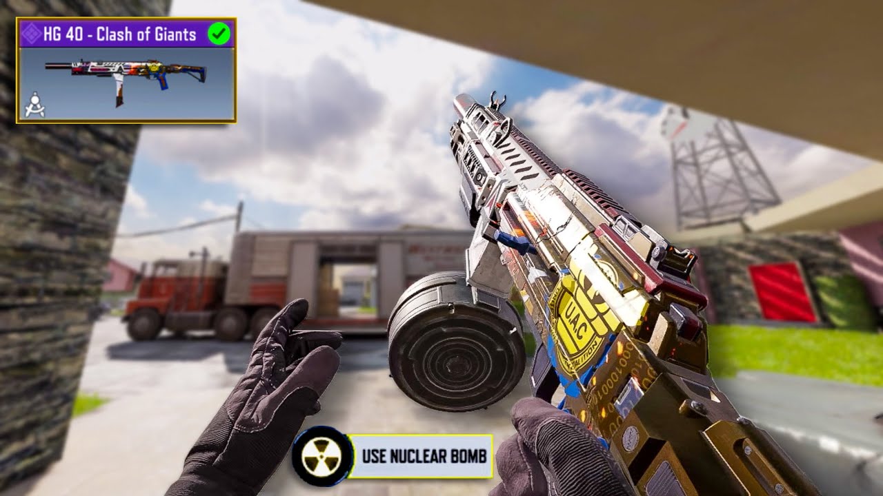 NUKING META ABUSERS WITH HG40!!! Best Gunsmith COD: Mobile