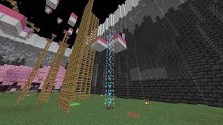 Invisible Bubble Elevator in Minecraft Bedrock 2026! screenshot 5