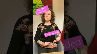 Is a one sided pinching feeling implantation?