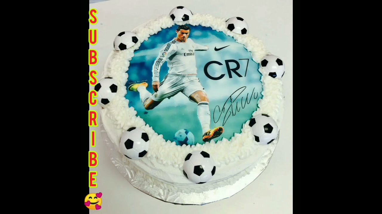 Ronaldo soccer birthday cake. Chocolate with chocolate ganache #ellie... |  TikTok
