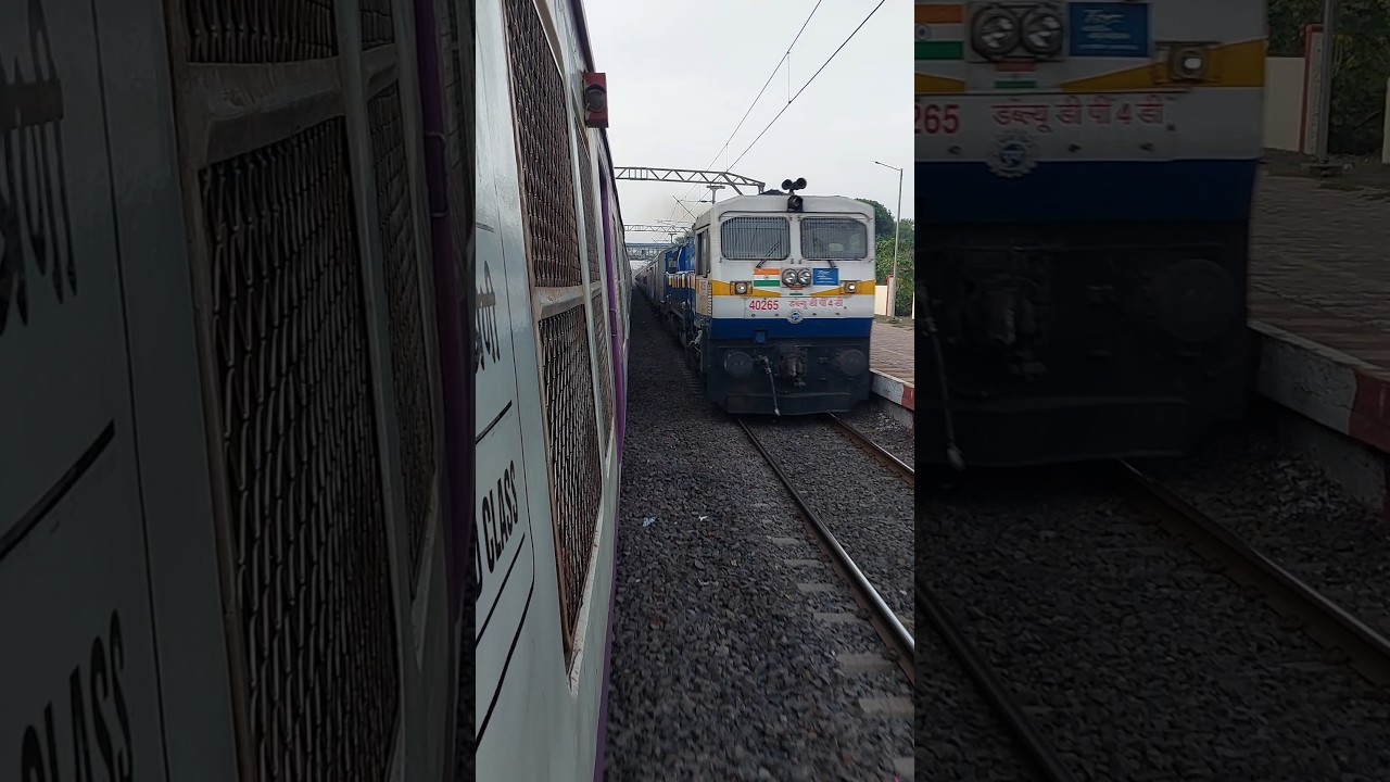 Sinhagad Express With WDP4D Skipping Dapodi.