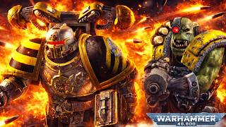 IRON WITHIN! Iron Warrior vs Orks | Space Marine Augmented Mod (4K) screenshot 1