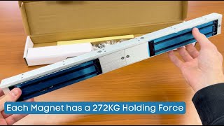 A-10004 Double Door Maglock Unboxing | Fail Safe Lock for Access Control By SecureMyDoor