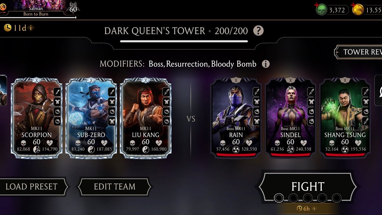 Dark Queens Fatal Tower Final Fight 200 (Part -1)