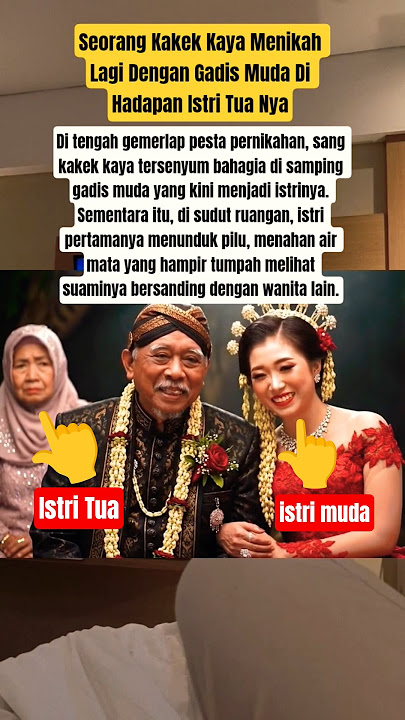 Seorang Kakek Kaya Menikah Lagi Dengan Gadis Muda Di Hadapan Istri Tua Nya‼️#viralvideo #menikah