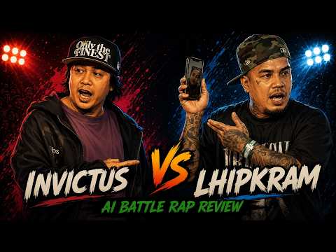 INVICTUS VS LHIPKRAM: Breaking Down the AI Card | AI Battle Rap Review