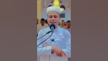 فرددناه الى امه كي تقر عينها  القارئ  عبدالعزيز سحيم