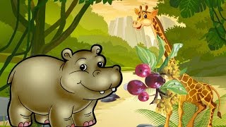 Животные для детей. ЭХ, БЕГЕМОТИК!!! Несъедобные ягоды. Мультфильмы про животных для детей Животные для детей. ЭХ, БЕГЕМОТИК!!! Несъедобные ягоды. Мультфильмы про животных для детей