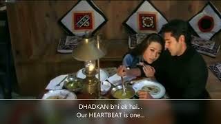 Hindi With Bollywood A Scene From The Movie Baaz - A Bird In Danger Karisma Kapoor, Dino Morea