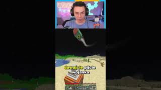 BOMBA ATOMOWA NAD WOJANOWICAMI 💣 #minecraft #wojan #minecraftshorts