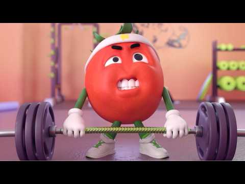 Tomato Doppi's Sports Marathon 🍅💪 Super Toons for Kids