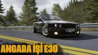 Angara İşi̇ Bmw E30 325I Kanyon Yollarinda Gazlama Yanlama / Assetto Corsa