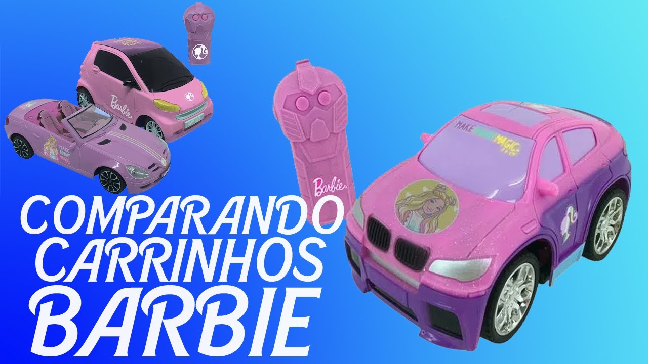 Carrinho de Controle Remoto Barbie - Fashion Driver - Candide