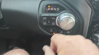 2025 Ram 1500 Rebel hurricane SO auto start stop issue