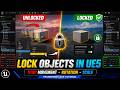 How to Lock Objects in Unreal Engine 5 (Stop Accidental Movement)