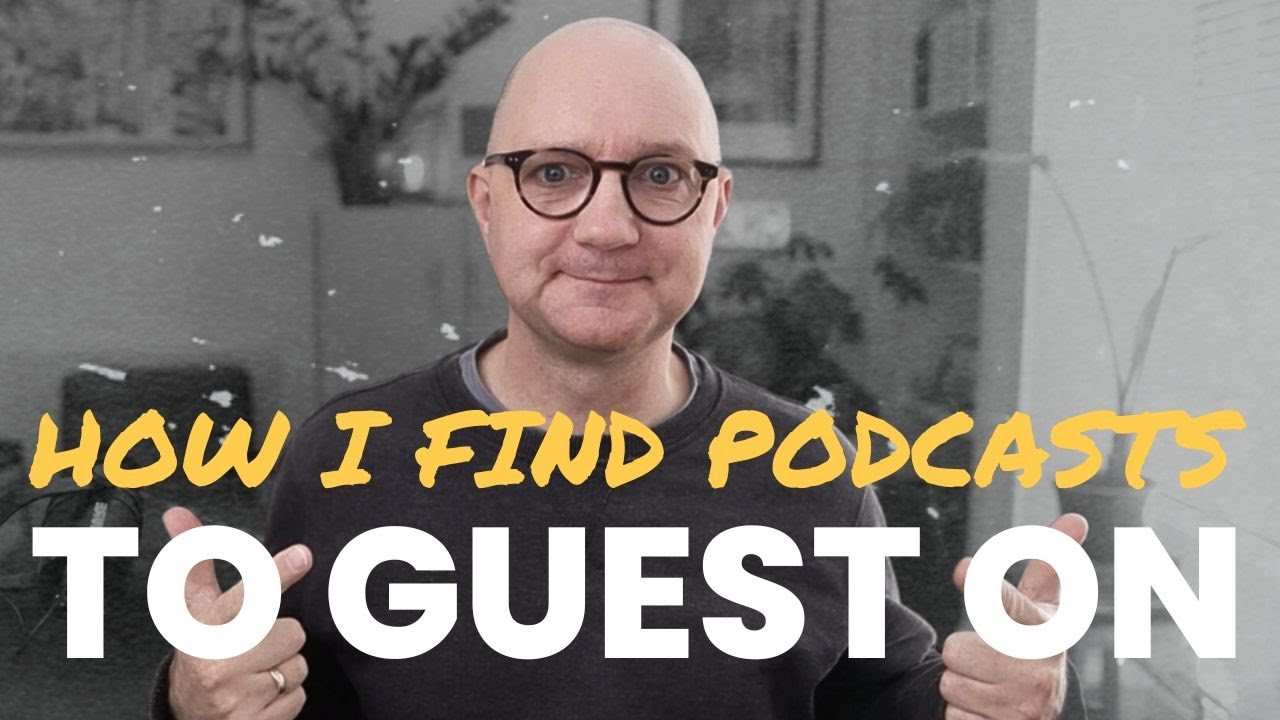 How I find podcasts to guest on