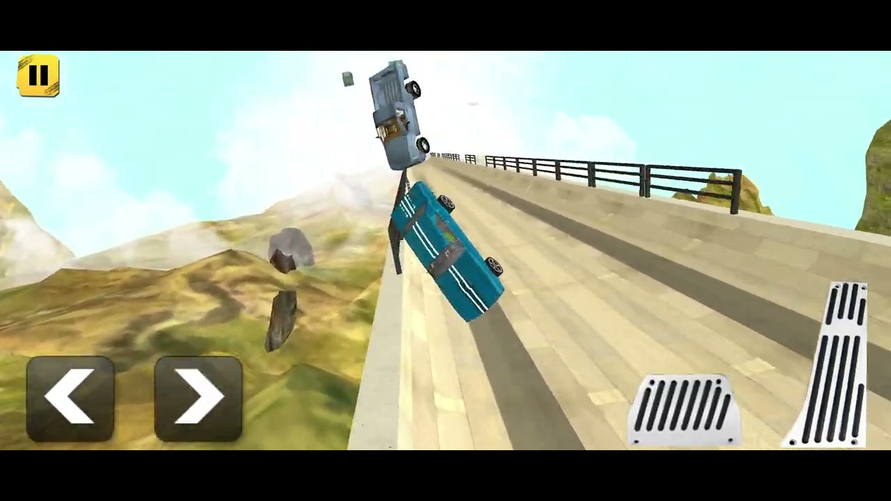 Double impossible mega ramp game  3D game # @kumarcareerpoints