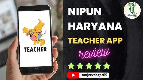 Nipun Haryana Teacher App review #nipunharyana #haryana