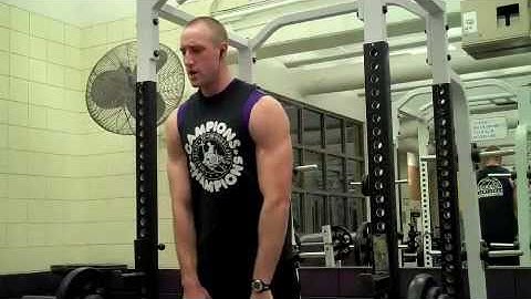 Self Made Exercise Index:  Upright Rows