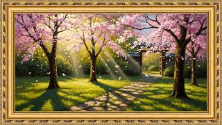 Beautiful Spring Season in 4K | TV Art Frame Wallpaper | Relaxing Floral Scenery UHD screenshot 1