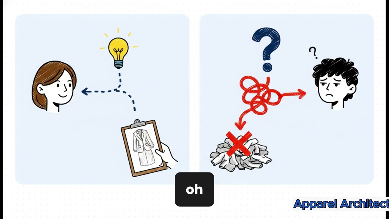 Tech pack garment's blue print | The Art of Tech Pack Creation