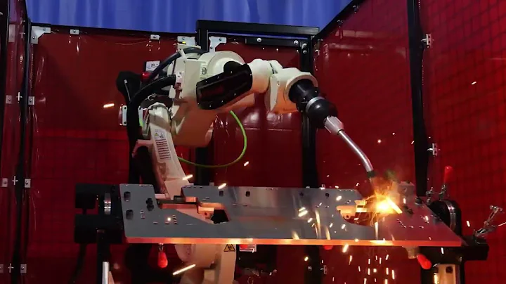 Melton Machine RoboCellMIG and Kawasaki BA006N Welding Cell