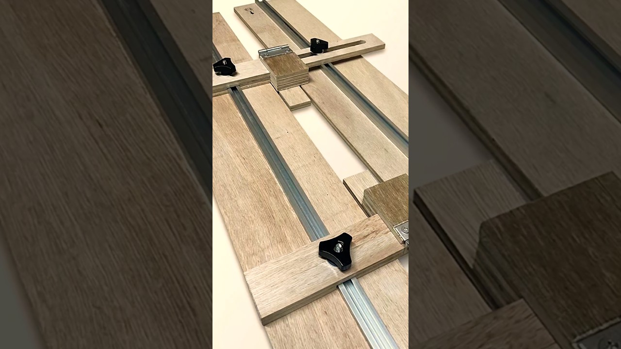 【DIY】​Custom Router Guide: Aluminum Rail & Plywood Base