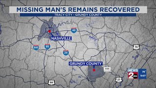 Grundy County authorities recover missing man's remains