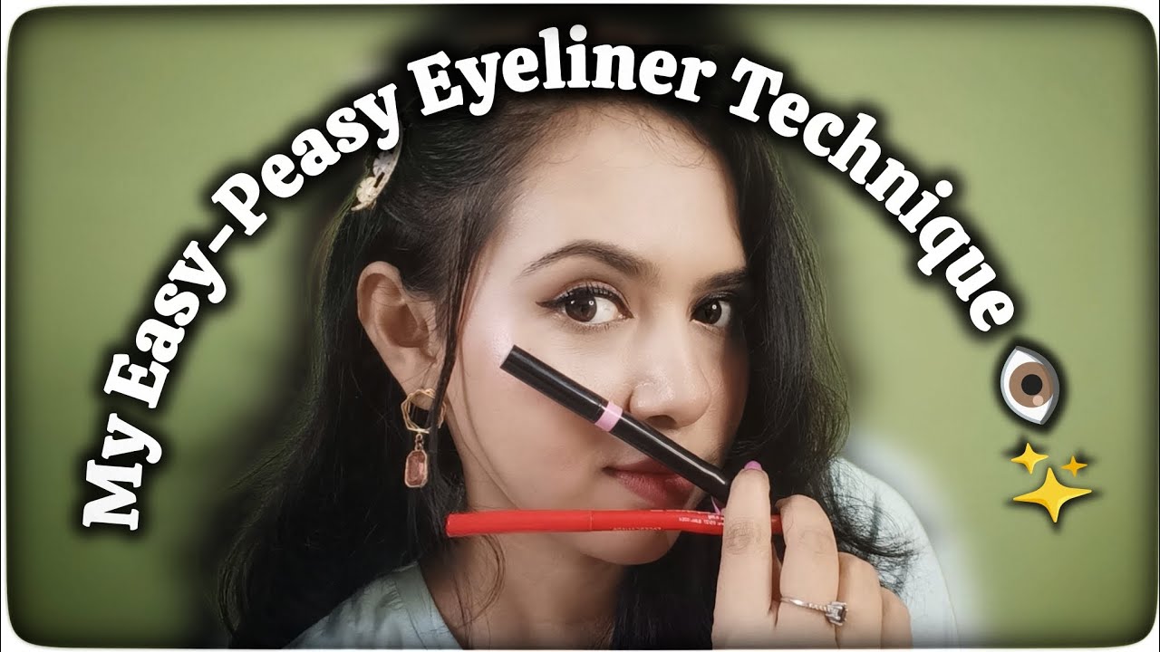 My Easy-Peasy Eyeliner Hack👁️✨ 