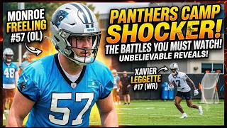 5 PANTHERS TRAINNING CAMP BATTLE