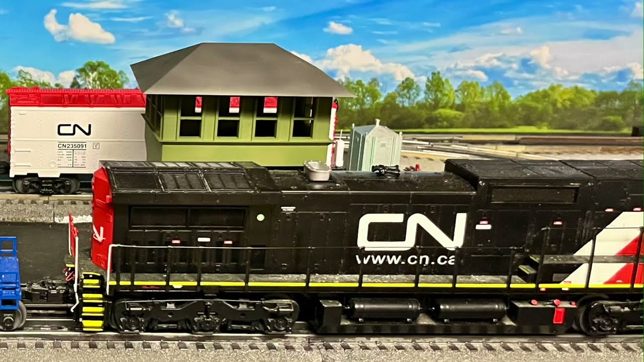 Making Inexpensive Scenic Backgrounds for your Model Railroad