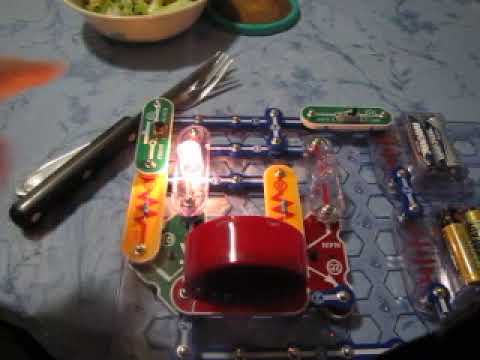Snap Circuits Extreme | Project 619: SCR & Transistor Switch