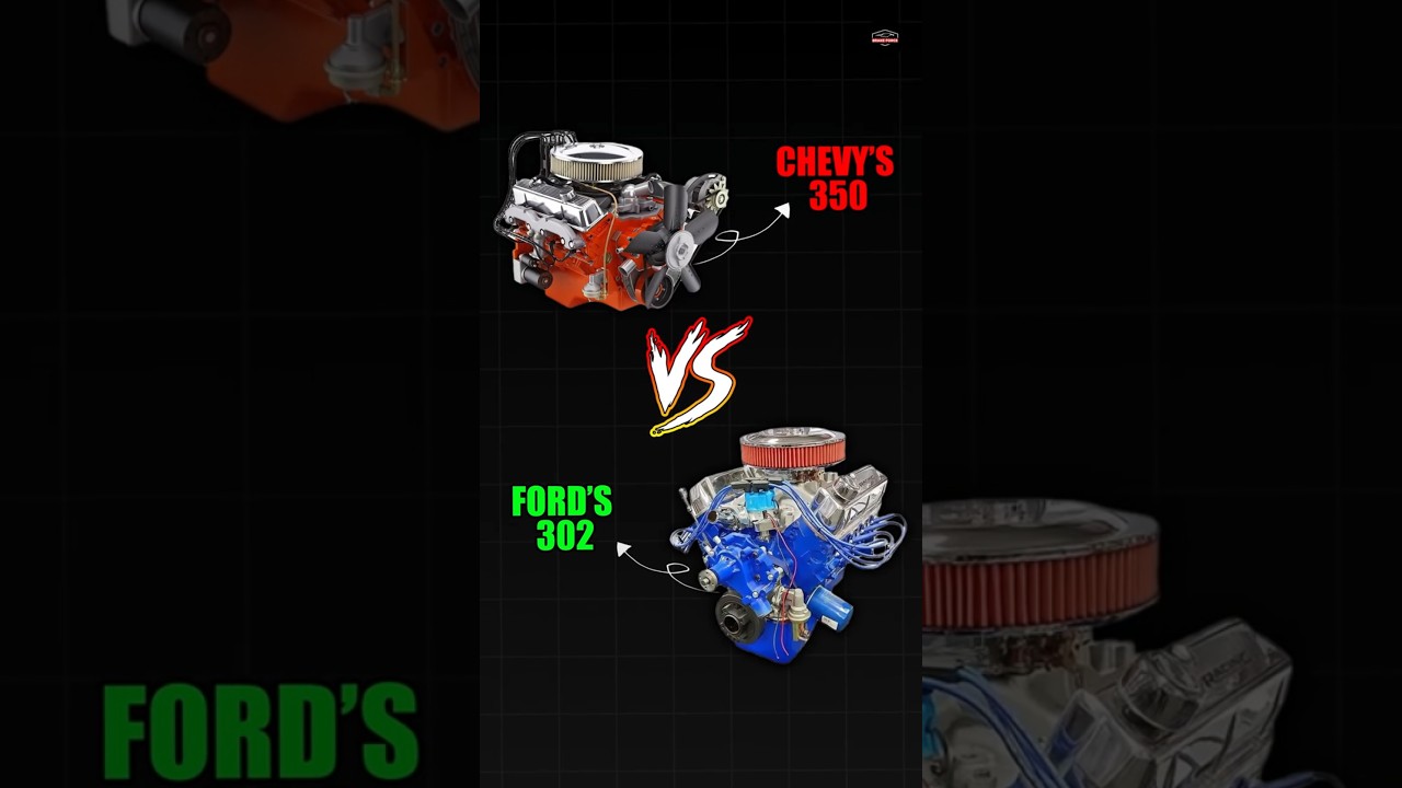 Chevy 350 против Ford 302 || Кто был настоящим королём?