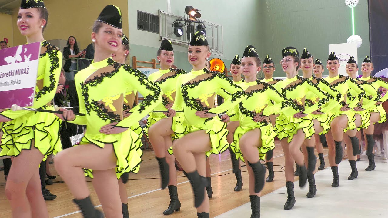 Mistrzostwa Polski Mażoretek Okręgu Północno - Zachodniego / Ceremonia otwarcia / Wschowa 2023