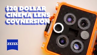 Cine MOD your Vintage Lens for Less