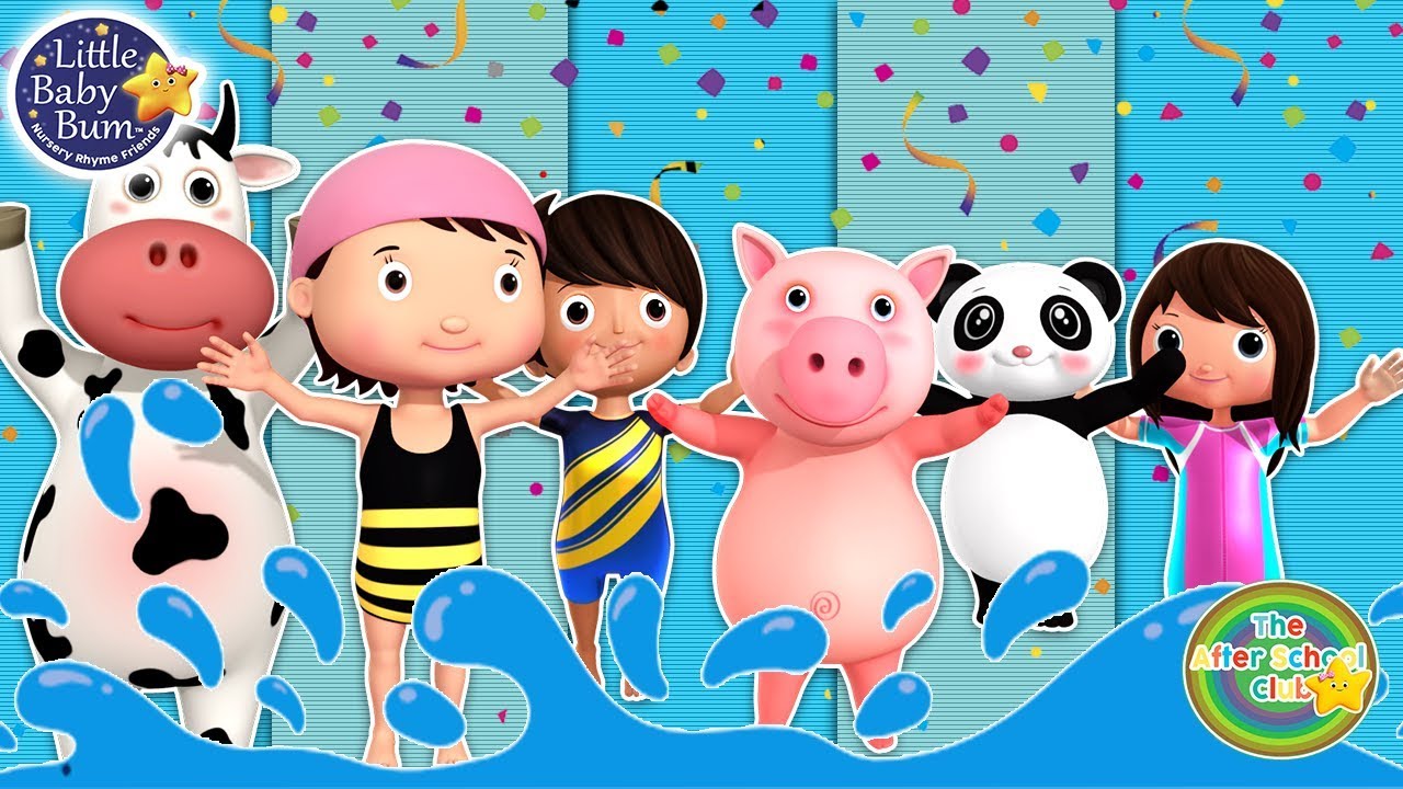 Learn How To Swim! Songs For Kids Little Baby Bum nurseryrhymes