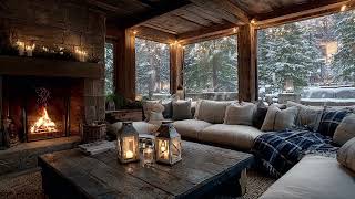 A Warm Winter Hideaway ❄️ Soft Piano Melodies for Calm Thoughts and Restful Sleep Tonight