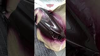 BMW Painted in Royal Burgundy Red #carcare #automobile #ytshorts #carrestorationproject