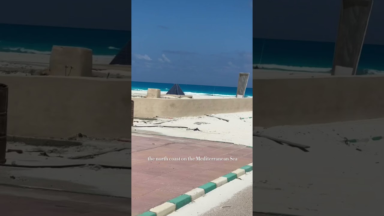 One of Egypts best kept secrets. The north coast on the Mediterranean Sea 
