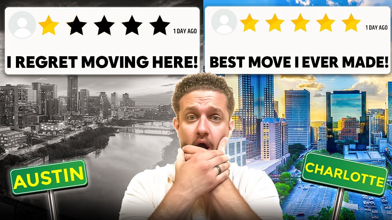 Charlotte North Carolina vs Austin Texas | Differences Between Living in Texas vs North Carolina