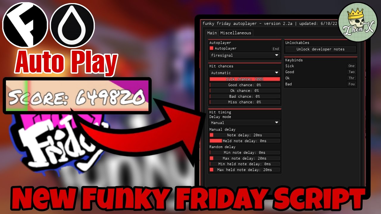 Funky Friday Script (Complete List) « HDG