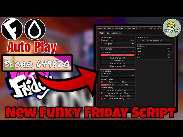 Funky Friday script – (AutoPlay) - Rekonise