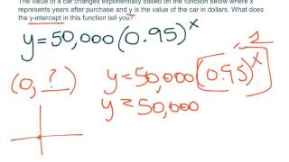[9.CLE.6-2.3] Interpret Parameters of Linear and Exponential Functions